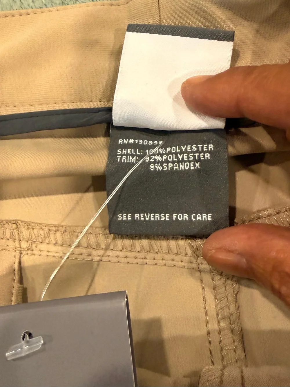 NWT New Balance Men’s 34x32 Khaki Stretch Golf Pants Performance Casual